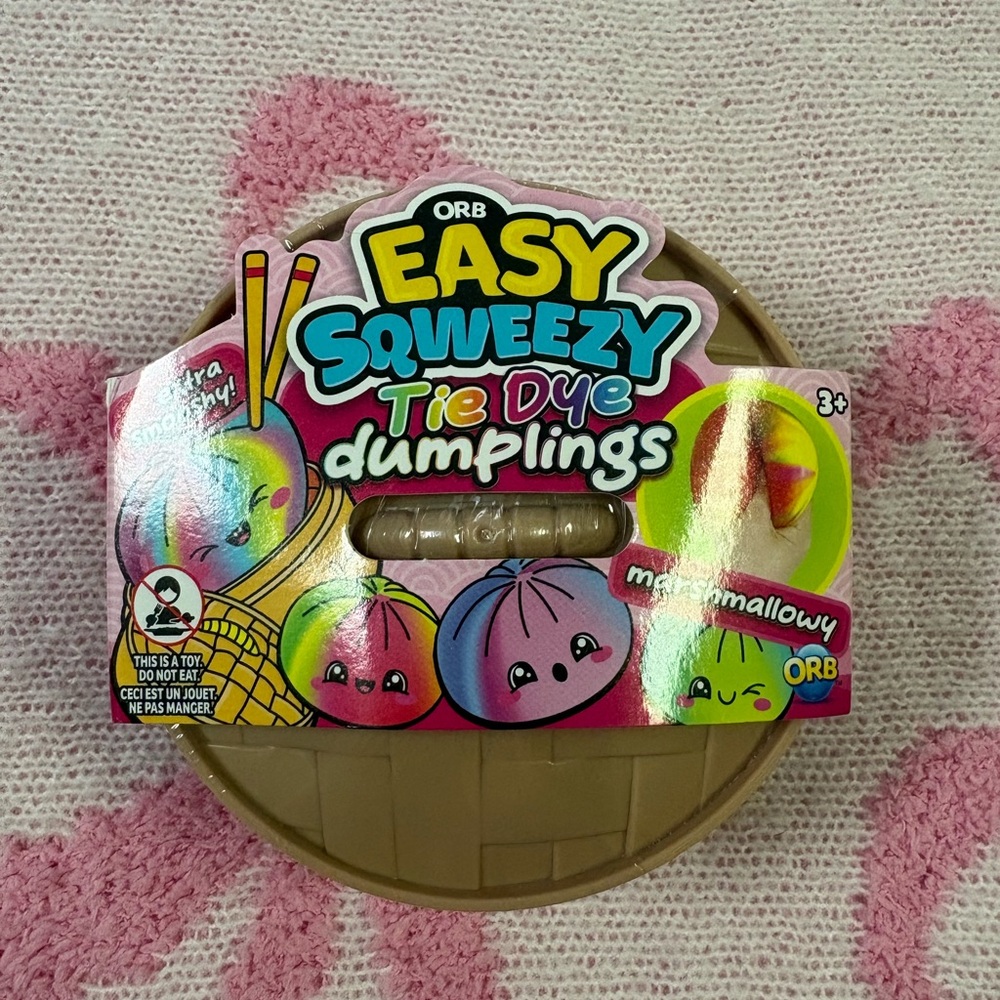 ORB Easy Squeezy Tie Dye Mystery Dumplings Squishy